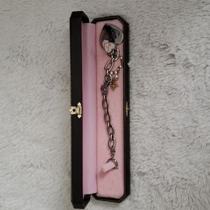 Juicy Couture Silver Charm Bracelet